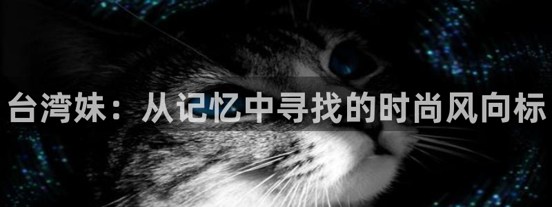 盛煌平台-ng大舞台,有梦你就来：台湾妹：从记忆中寻找的时尚风向标